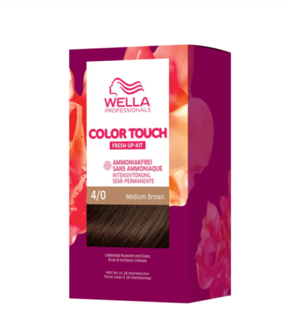 Wella Professionals Color Touch Fresh-Up-Kit - Medium Brown 130ml - 4/0